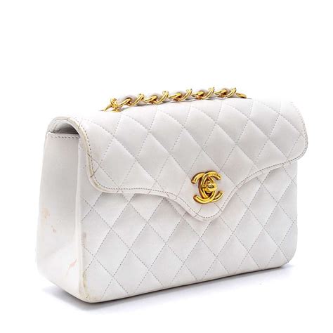 chanel crossbody white|authentic chanel wallet crossbody.